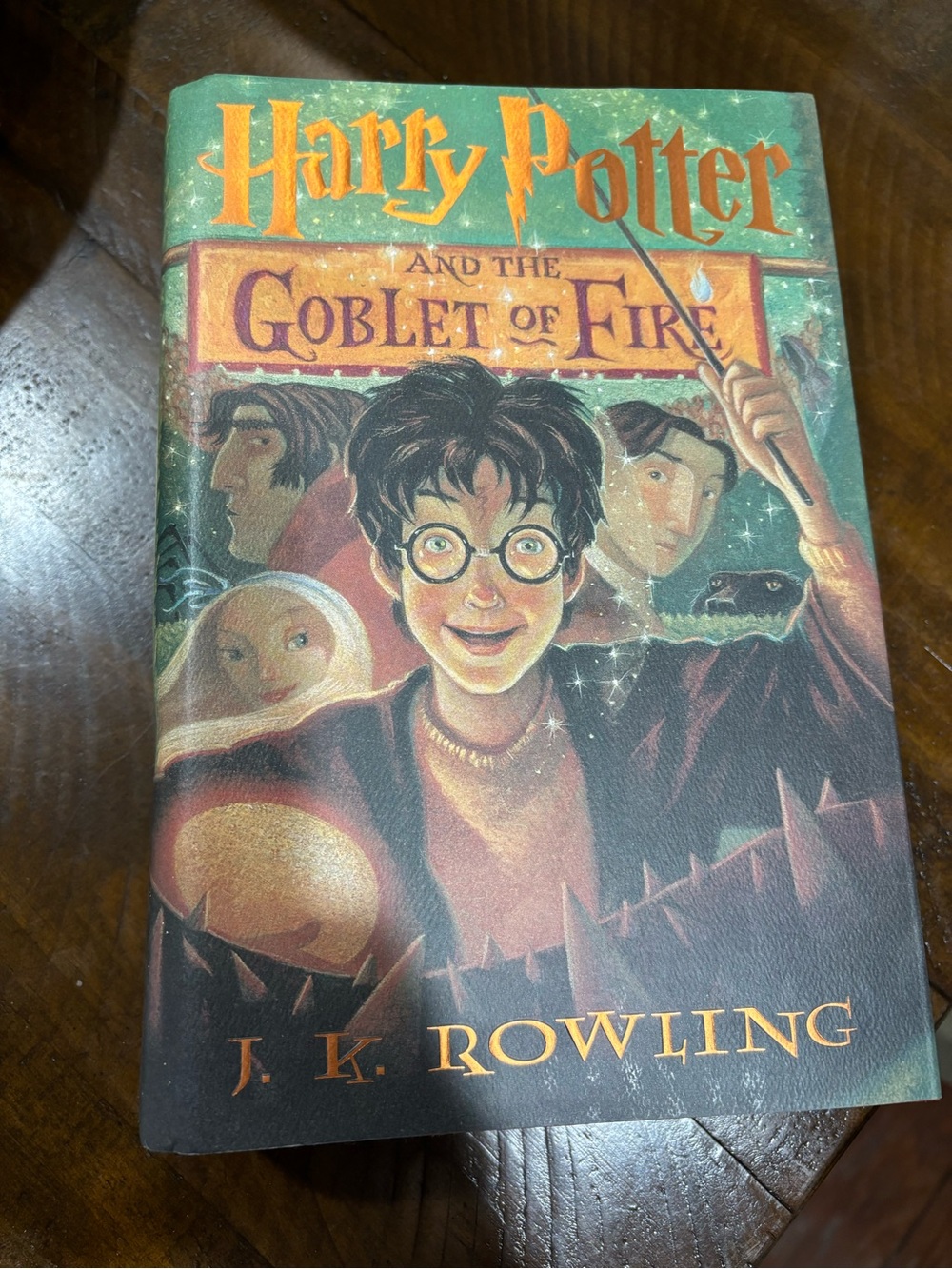 Harry Potter and the Goblet of Fire - Green Cover by J.K. Rowling